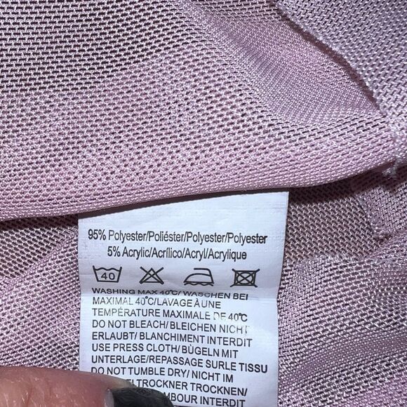 Avidlove Lace Mesh Babydoll Chemise XL Romantic Sheer V-Neck Lingerie Nightie - Picture 7 of 10